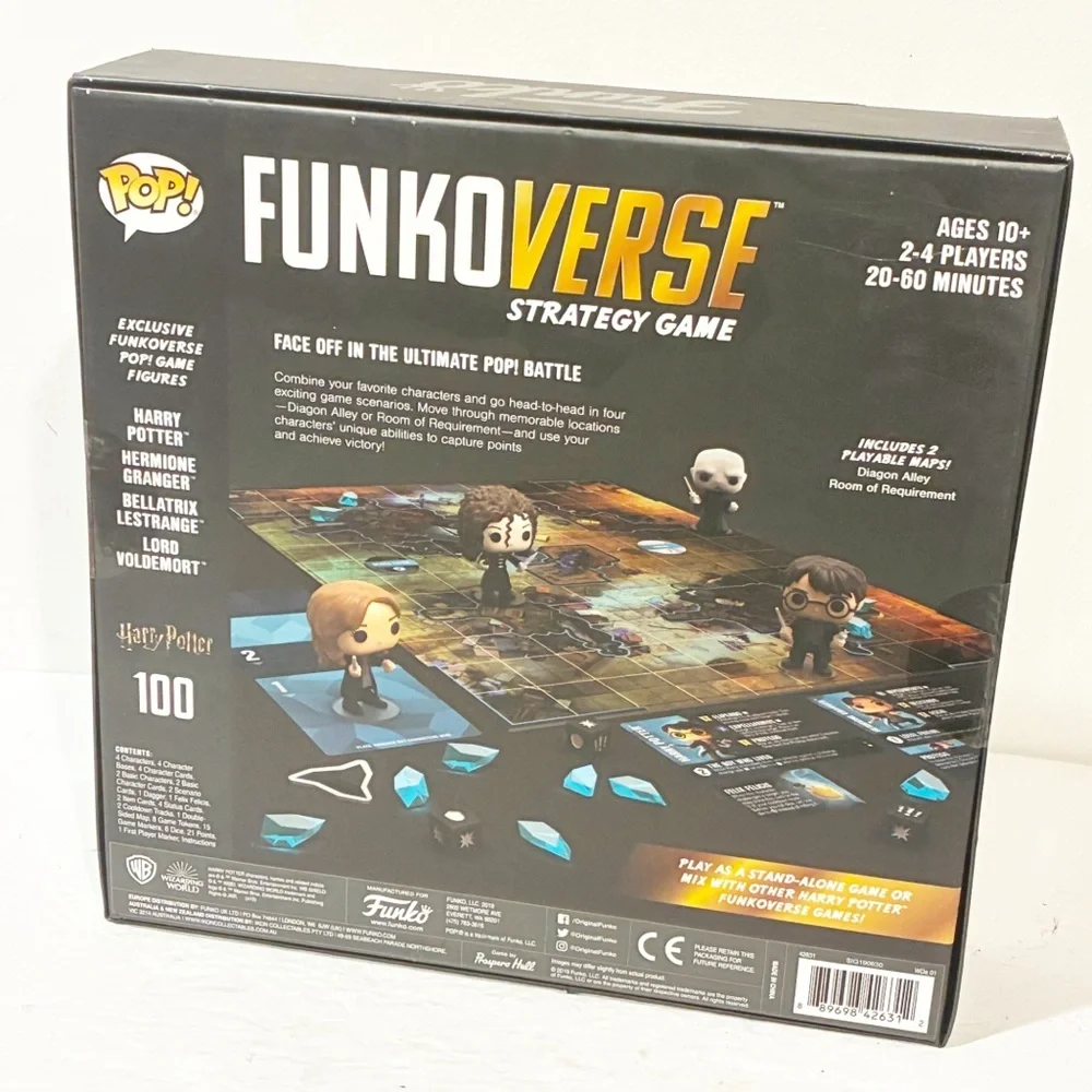 Harry Potter Pop Funko Verse Strategy Game‎ NEW SEALED